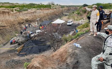 Se derrumba mina en Coahuila; siete quedan atrapados