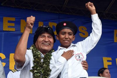 Nódulo en mi garganta "no es maligno", afirma Evo Morales