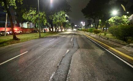 Concluyen trabajos en grieta de 40 metros sobre Viaducto 