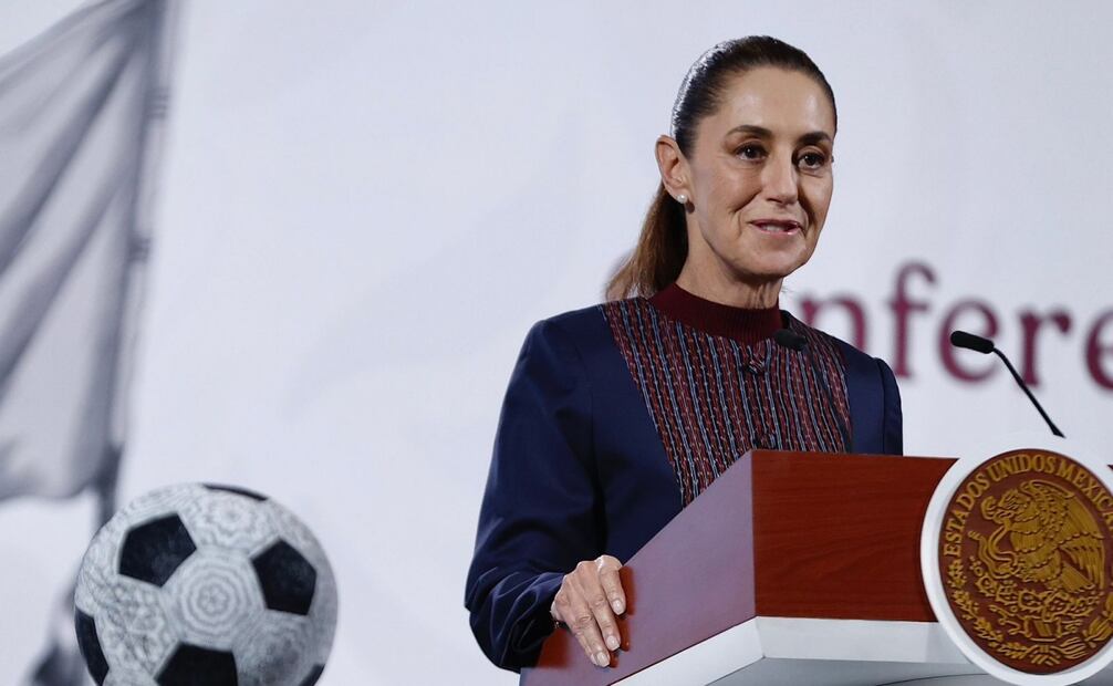 A 205 días del Mundial de Futbol 2026, la presidenta Claudia Sheinbaum Pardo presentó el Mundial Social, que incluye una serie de actividades deportivas, culturales, gastronómicas y sociales dirigidas a los mexicanos y los visitantes internacionales. Foto: Berenice Fregoso/EL UNIVERSAL