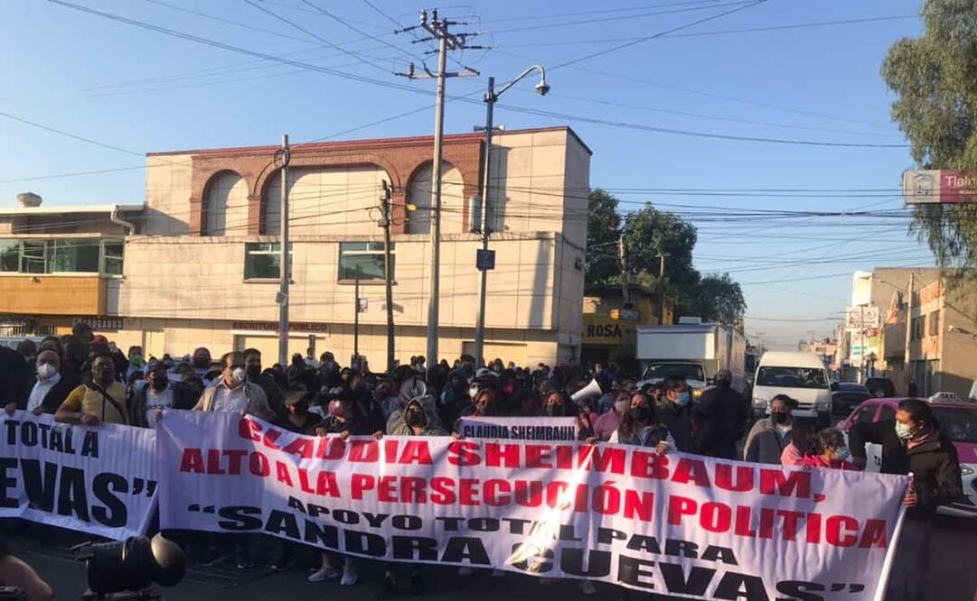 Sandra Cuevas alega persecución política