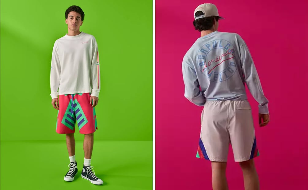 Playeras, gorras, shorts con la vibra acapulquense de "El Brody". Foto: American Eagle