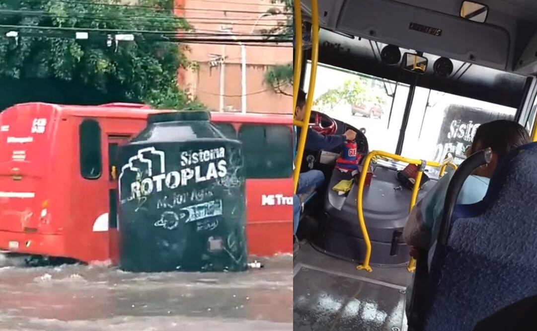 El tinaco desató memes y burlas en Internet. Foto: TikTok