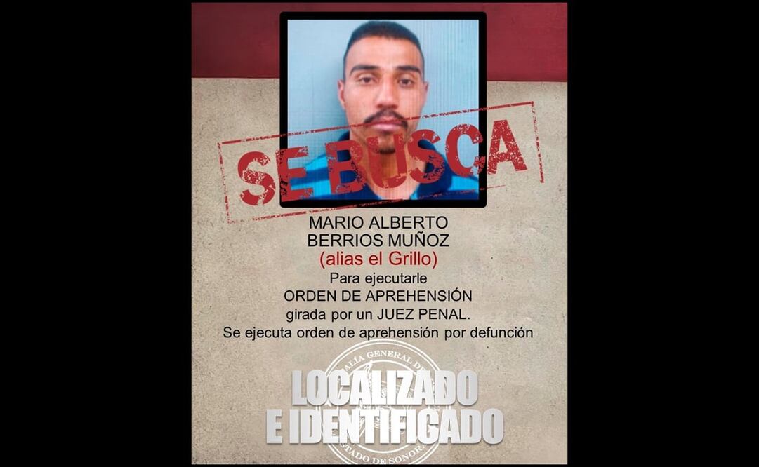 Foto: Fiscalía de Sonora