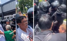 Denuncian agresiones en Calzada de Tlalpan y el video se viraliza; policías bloquean a familias buscadoras