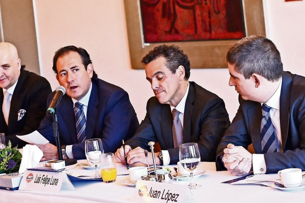 Gulf pondrá en operación sus primeras cuatro gasolineras en junio o julio, dijo Sergio de la Vega, su director en México. FOTO: ADRIAN HERNÁNDEZ. EL UNIVERSAL