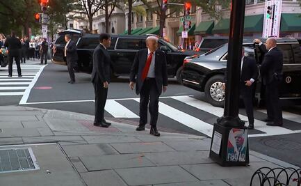 Abuchean a Trump por segunda vez esta semana; manifestantes propalestinos lo increpan en restaurante en Washington