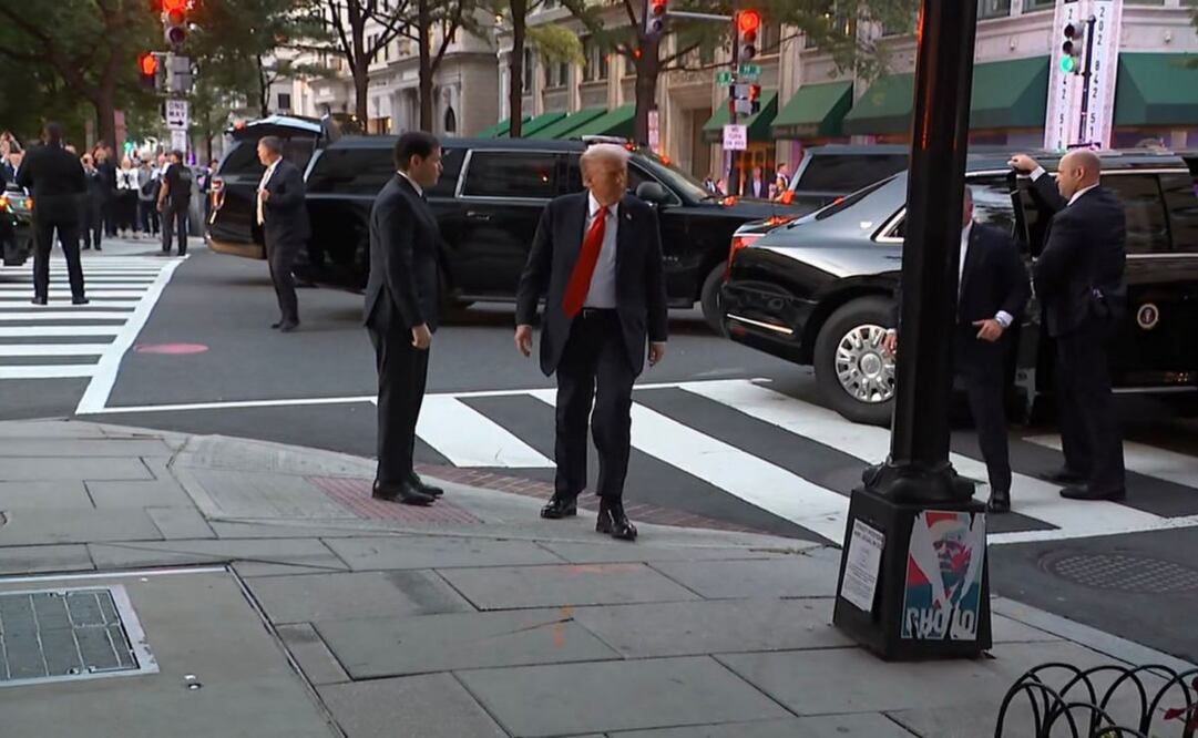 Abuchean a Trump. (09/09/25) Foto: @JenniferJJacobs