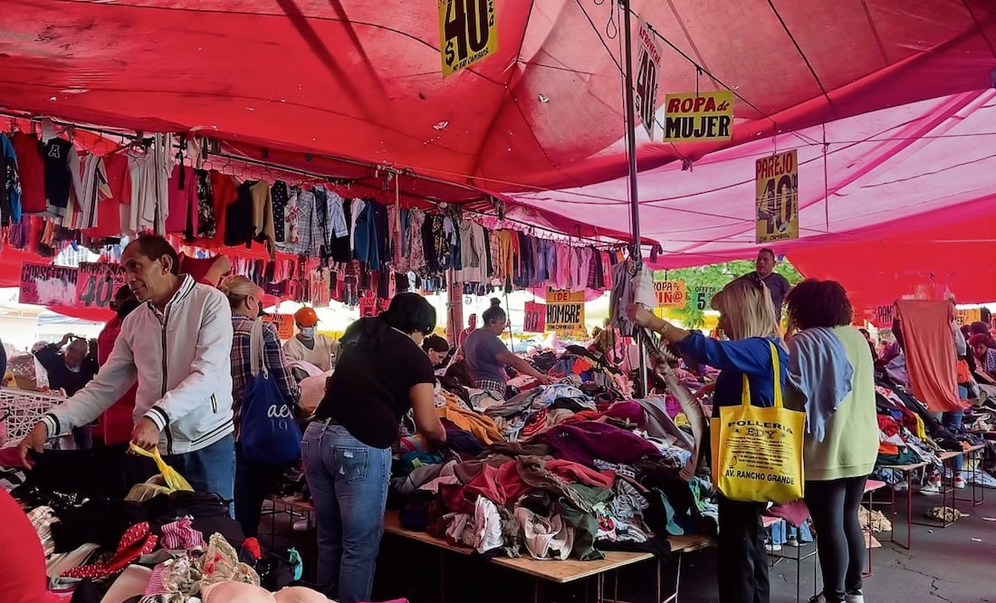 Ropa de paca. Foto: Dara García EL UNIVERSAL