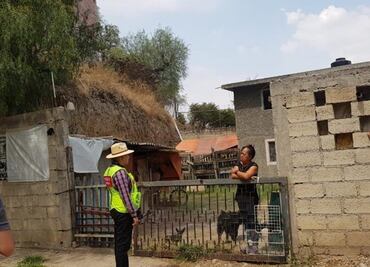 Exhortan a habitantes de predios invadidos a desalojar zona aledaña a Canal La Aurora por riesgo de desbordamiento