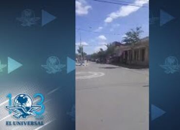 Reportan "fuego y humo" en el cielo de Cuba antes de fuerte impacto