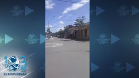 Reportan "fuego y humo" en el cielo de Cuba antes de fuerte impacto