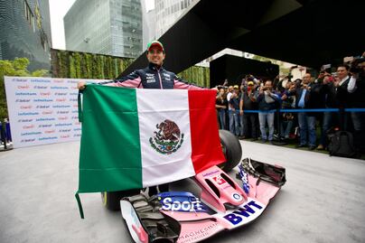 Sergio Pérez, "pensé que la Fórmula 1 no iba a regresar a México"