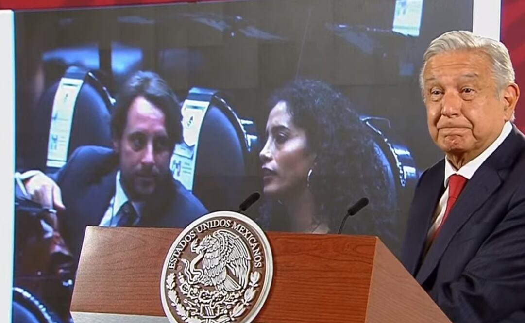 López Obrador se refirió al presunto cabildero de origen italiano, Paolo Salerno. Foto: Captura de pantalla