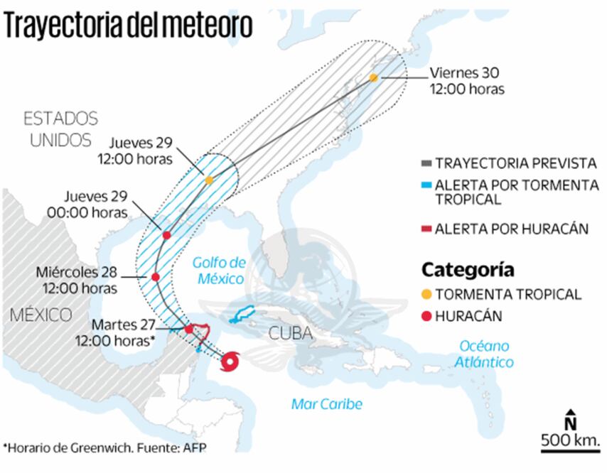 Mil 769 turistas se encuentran alojados en hoteles de Cozumel, los cuales tienen refugios. Foto: ADRIANA VARILLAS. EL UNIVERSAL