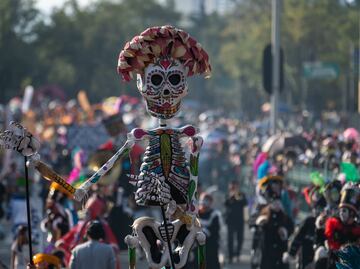 Tras Mega Procesión de las Catrinas, la CDMX se alista para el Gran Desfile de Día de Muertos