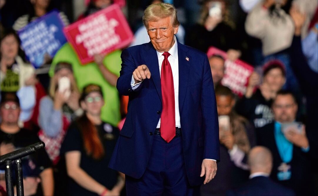 Esta mañana Trump ya se había mostrado optimista cuando emitió su voto en un recinto electoral de Palm Beach, Florida, donde tiene fijada su residencia. Foto: AP/Archivo