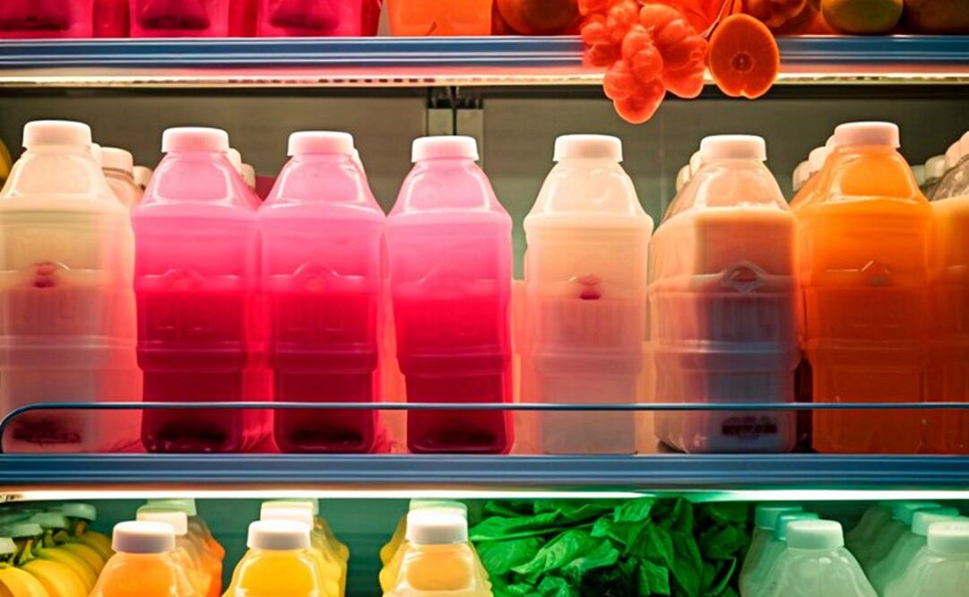 Los jugos procesados tienen edulcorantes y mucha azúcar. Foto: Freepik
