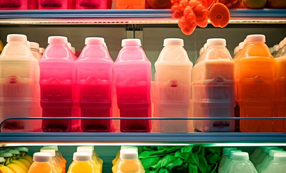 Los jugos procesados tienen edulcorantes y mucha azúcar. Foto: Freepik