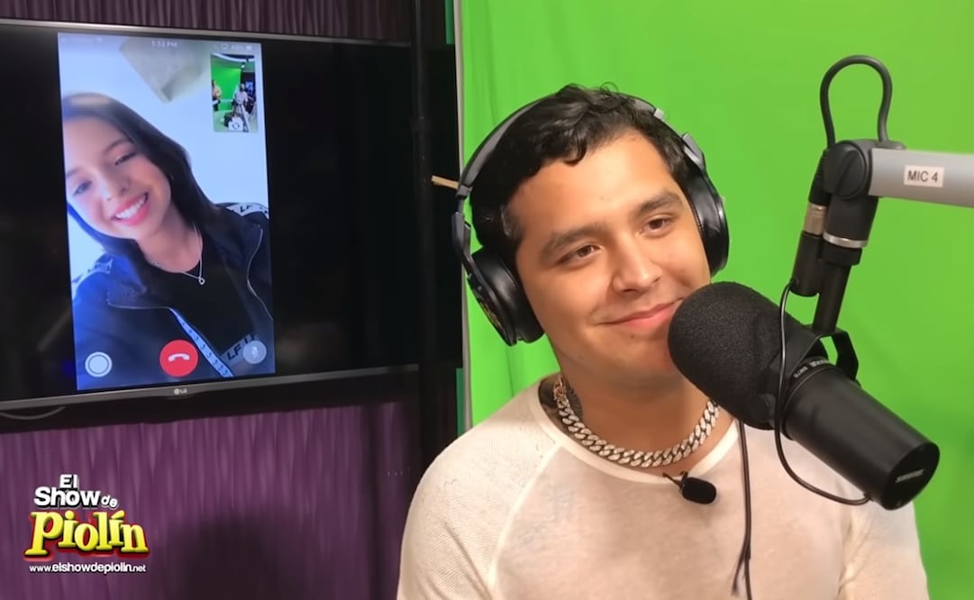 Christian Nodal y Ángela Aguilar en 2018.