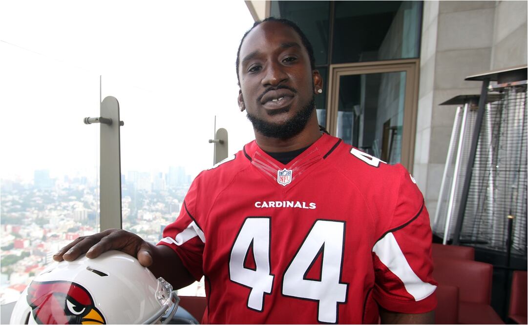 Markus Golden promete un gran show junto a los Cardinals en México / FOTO: CARLOS MEJÍA - EL UNIVERSAL 