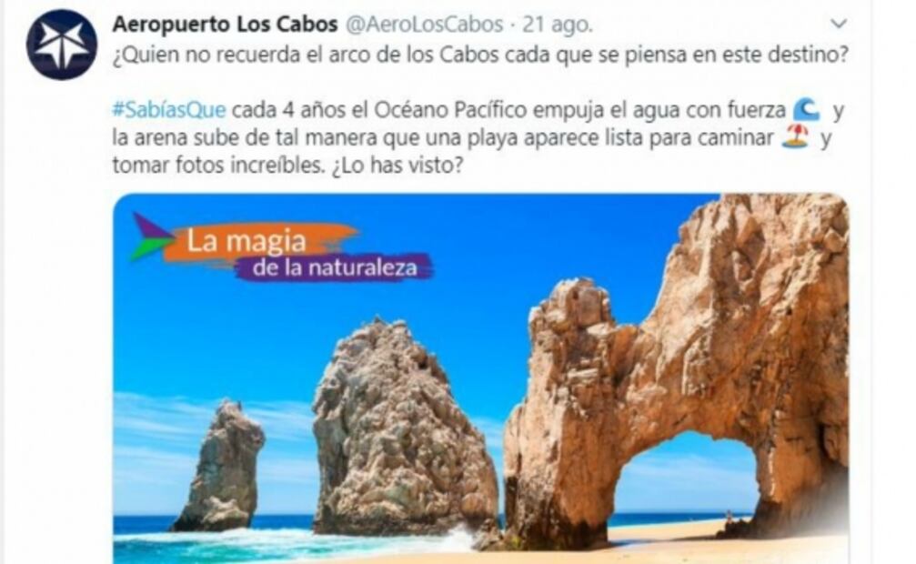 ¿Por qué el Arco de Los Cabos se queda sin arena?