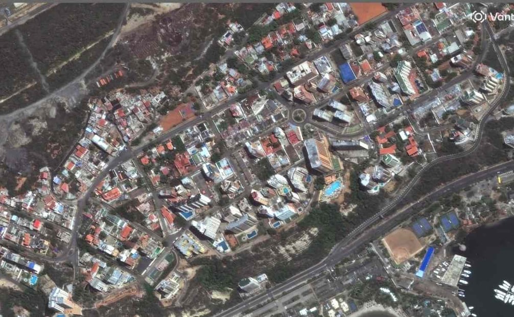 Imágenes satelitales de Venezuela antes de los terremotos. (25/06/26) Foto: AP