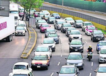 Este jueves 7 de octubre no circulan autos con engomado verde