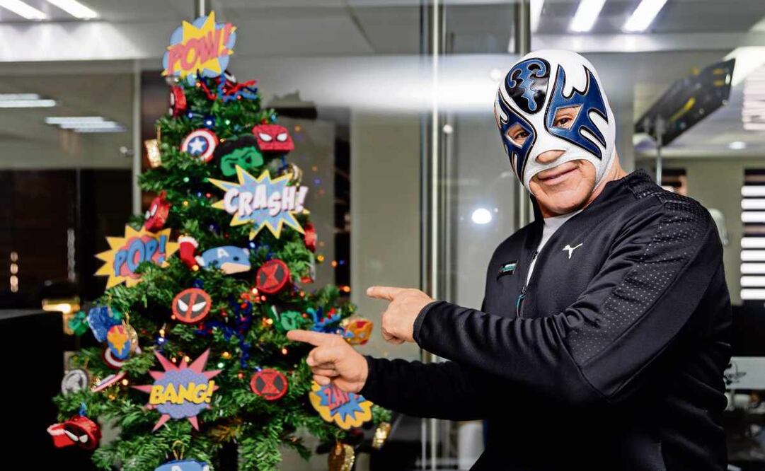 Entrevista con el luchador Atlantis. Foto Hugo Salvador / EL UNIVERSAL