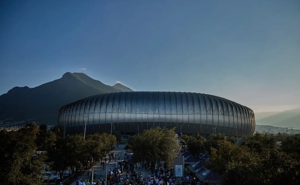 El Estadio BBVA fue el primero de América Latina en ser galardonado con el LEED Silver, gracias a su eficiencia energética. Foto: Estadio BBVA