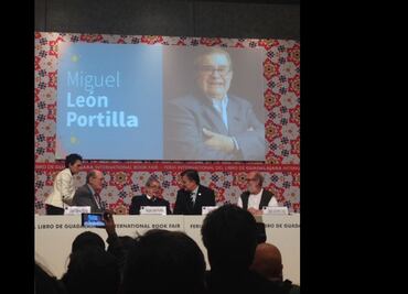 Somos tierra de libros, pero no de lectores: Miguel León Portilla