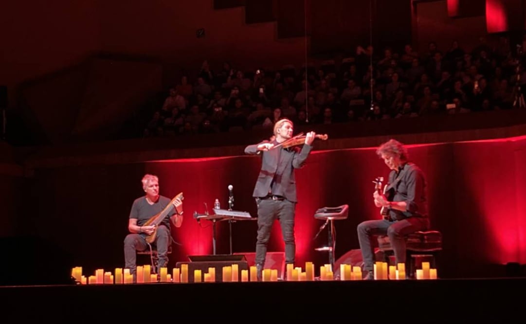 El músico David Garrett aprovecha para hablar de sus planes: un disco este 2024 y una nueva gira en su país, Alemania. Foto: Nora Marín/EL UNIVERSAL.