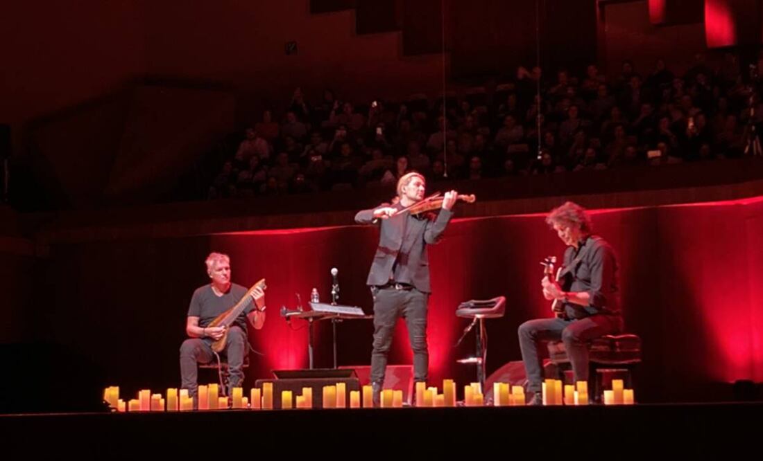 El músico David Garrett aprovecha para hablar de sus planes: un disco este 2024 y una nueva gira en su país, Alemania. Foto: Nora Marín/EL UNIVERSAL.