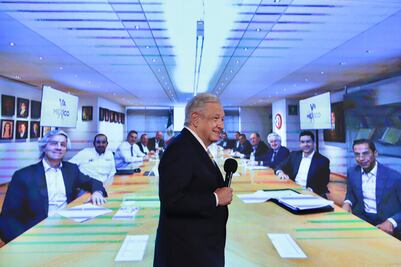 Gustavo de Hoyos responde a AMLO por "fotografía histórica de la oposición"