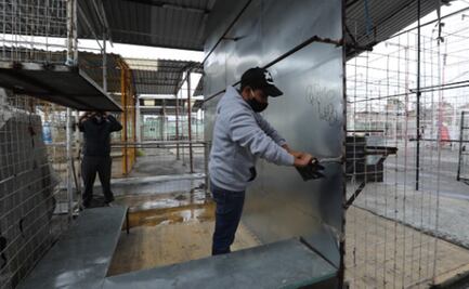 Comerciantes se alistan para reabrir mañana Tianguis Aviación Autopan