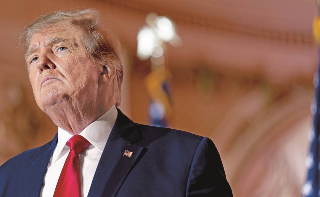 El expresidente Donald Trump dijo que no prevé participar en pesquisa por el Capitolio y Mar-a-Lago. Foto: Andrew Harnik/AP
