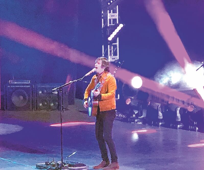 El ex baterista del grupo Zoé hizo un recorrido por sus cuatro discos. Foto: NICOLE TREJO. EL UNIVERSAL