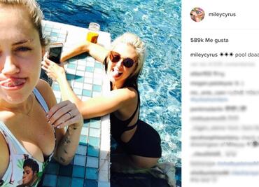 Miley Cyrus levanta sospechas de boda