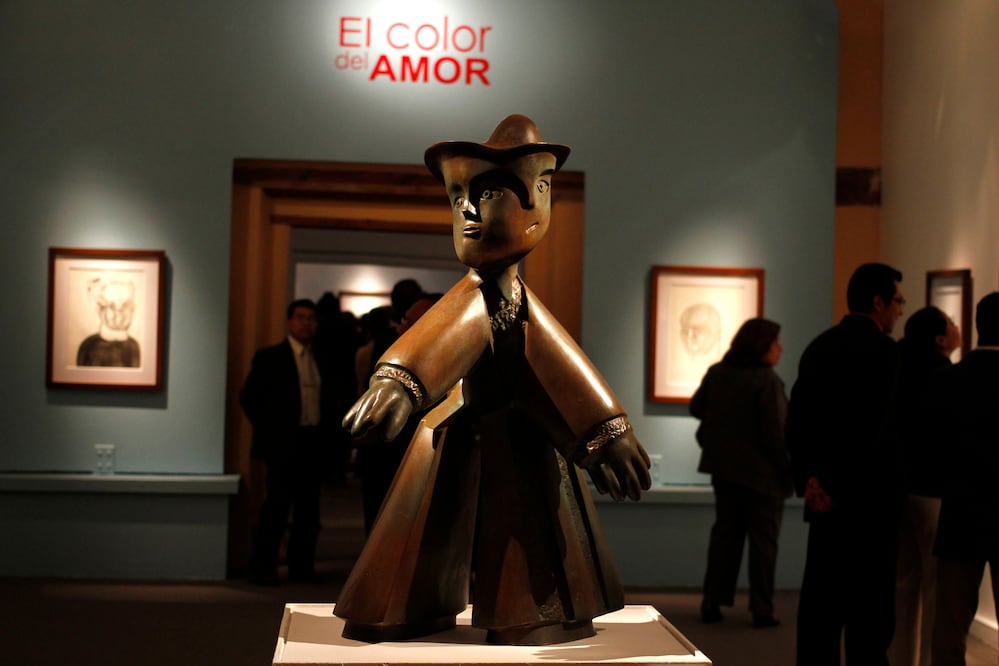 En la inauguración Beatriz del Carmen Bazán, también directora del recinto, indicó que las obras que se presentan fueron realizadas recientemente en sus diferentes especialidades (AGUSTIN SALINAS/EL UNIVERSAL)