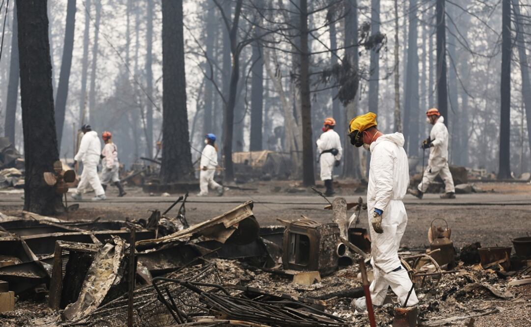 Incendio en California (Foto: XINHUA)