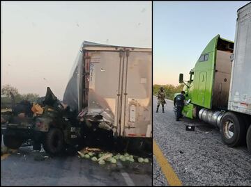 Mueren 6 militares en accidente carretero en Tamaulipas; hay 5 heridos