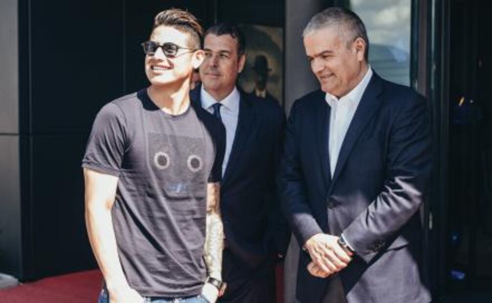 James Rodríguez: a Rusia 2018 con escala en Hublot