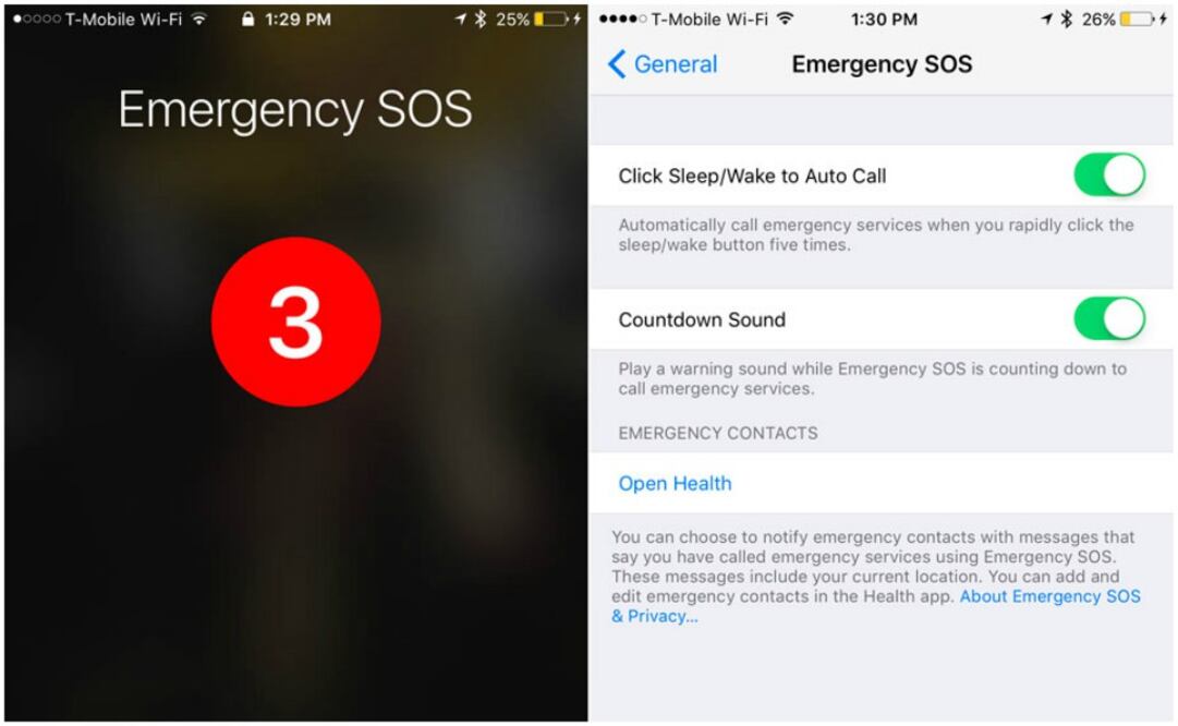 Tu iPhone podría salvarte en una emergencia