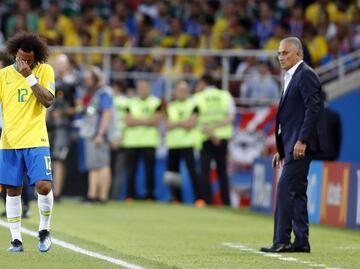 Marcelo no jugará ante México, confirma Tite
