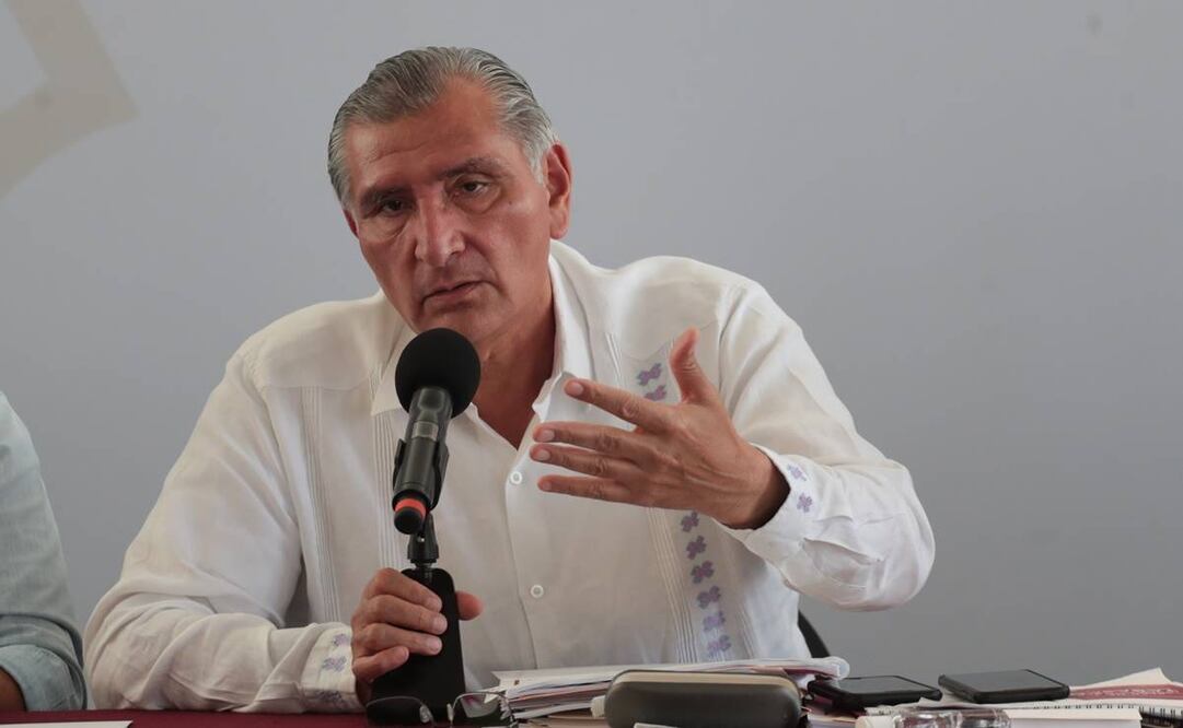 Adán Augusto López, secretario de Gobernación. Foto: Archivo EL UNIVERSAL