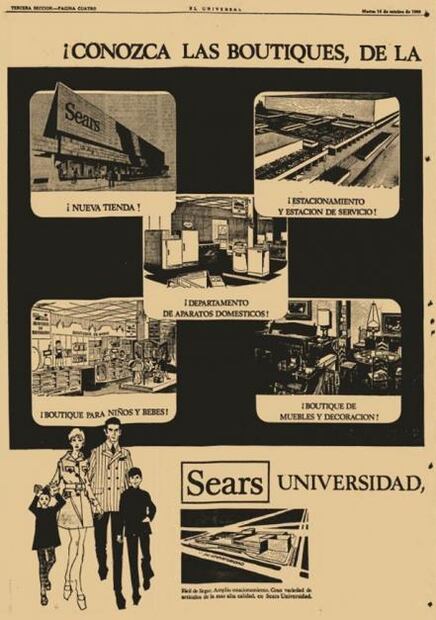 Los primeros centros comerciales de la capital