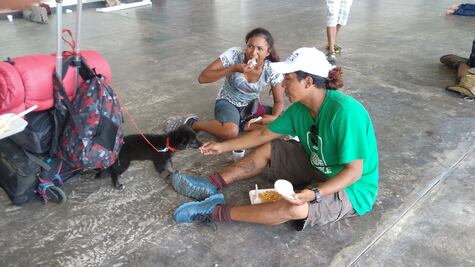 Llegan los primeros migrantes centroamericanos a Juchitán