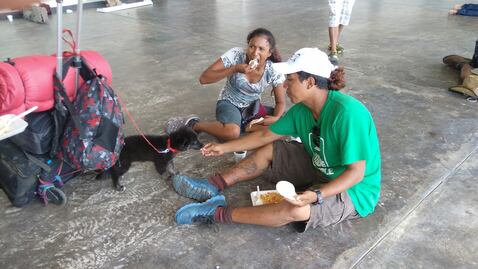 Llegan los primeros migrantes centroamericanos a Juchitán