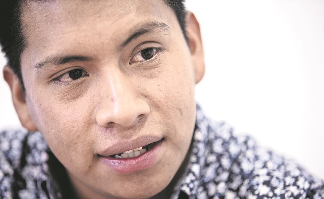 Edwuing Jiménez es uno de los jóvenes de pueblos originarios que obtuvieron una beca para el programa ITAM-Stanford.