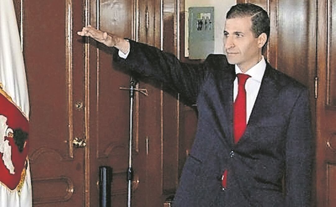 El alcalde Juan Maccise rindió protesta este martes. Foto: Especial